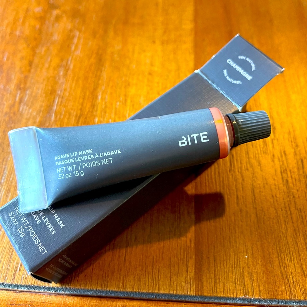 BITE Agave lip mask in CHAMPAGNE! OG FORMULA!